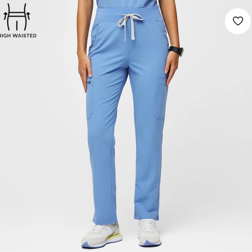 Figs High Waisted Yola Skinny Scrub Pants™ // Size Small